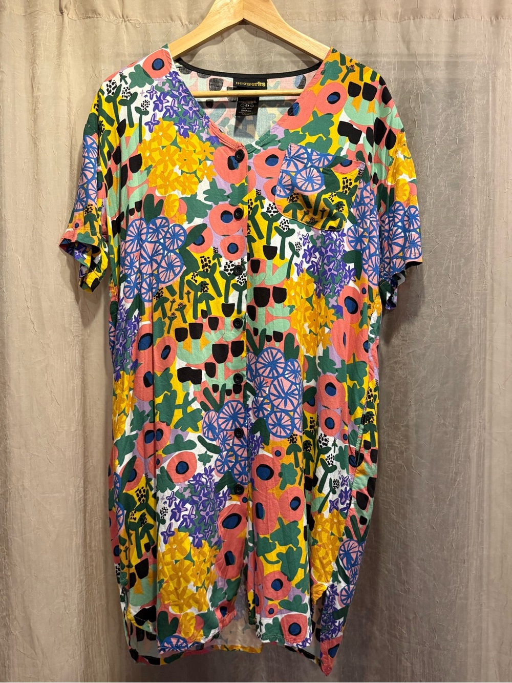 Nooworks People I’ve Loved Floral Button Front Dress